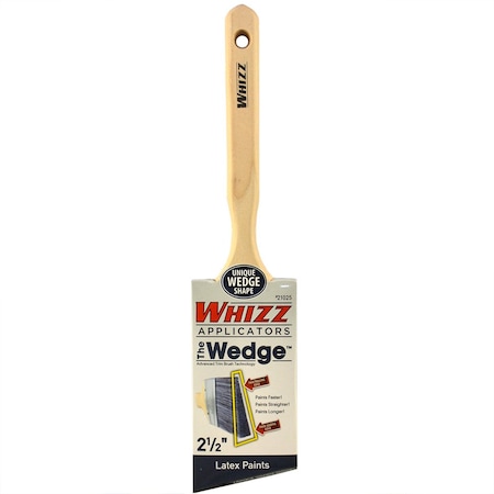 Work Tools 2-1/2" Wedge Professional Angled Cut Sash Paint Brush 21025